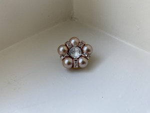 Broche / plastron speld rosé goud